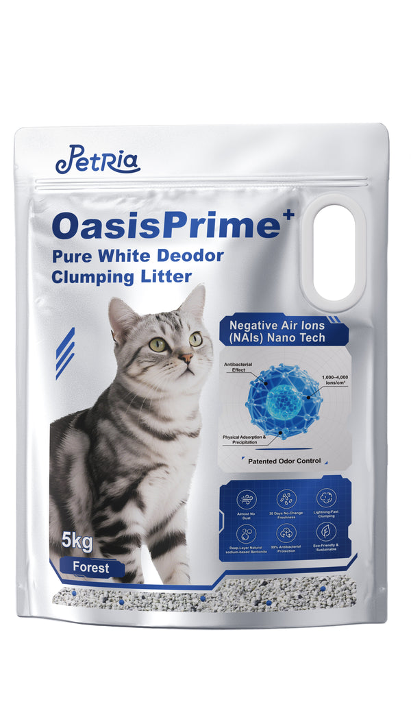 OasisPrime+ Ultra-Clean Clumping Cat Litter - Forest